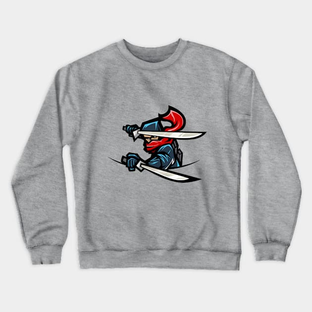 Ninja Crewneck Sweatshirt by Wavey's